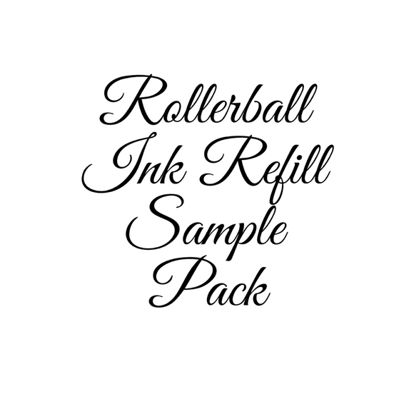 Ink Refill Sample Packs | Rollerball