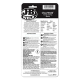 J-B WELD Clearweld Clear 5-Min Epoxy Adhesive
