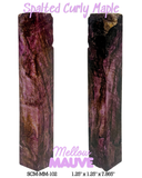 Spalted Curly Maple | Stabilized Handle/Call Blocks