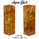 Aspen Burl | Stabilized Call/Handle Blanks