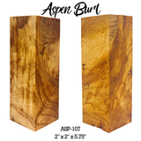 Aspen Burl | Stabilized Call/Handle Blanks