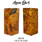 Aspen Burl | Stabilized Call/Handle Blanks