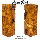 Aspen Burl | Stabilized Call/Handle Blanks