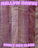 Curly Box Elder | Stabilized Pen Blank