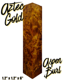 Aspen Burl | Stabilized Pen Blanks