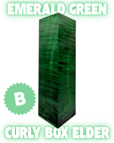 Curly Box Elder | Stabilized Call/Handle Blanks