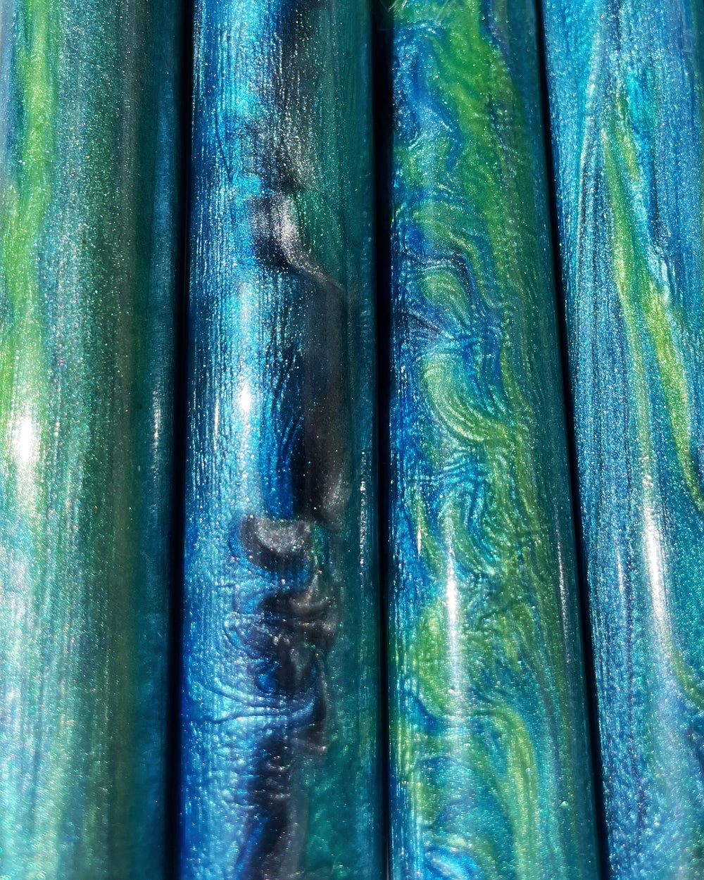 "Ocean Eyes” Round Pen Blank