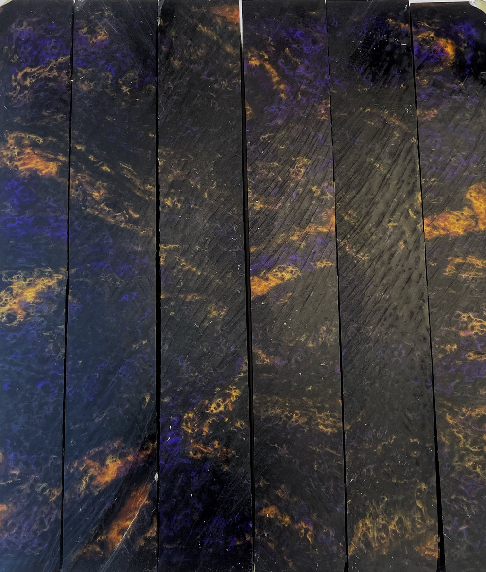 "Black Mamba" Resin Pen Blanks