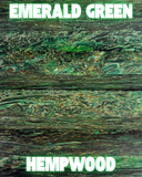HempWood | Stabilized Pen Blanks | Single Color