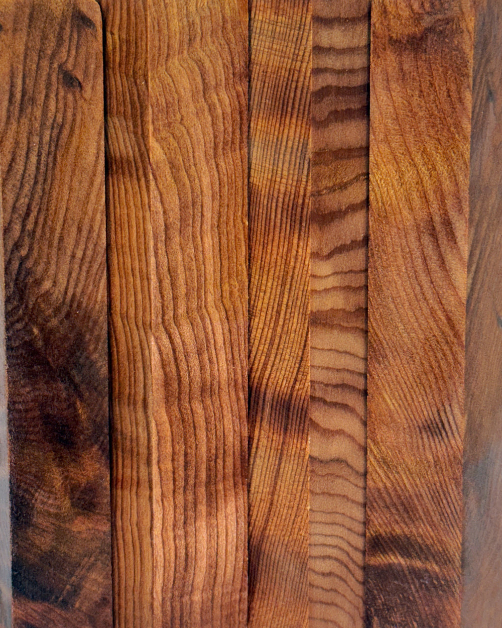 Old Growth Curly Redwood | Stabilized Pen Blanks