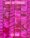 Curly Cottonwood | Stabilized Pen Blanks