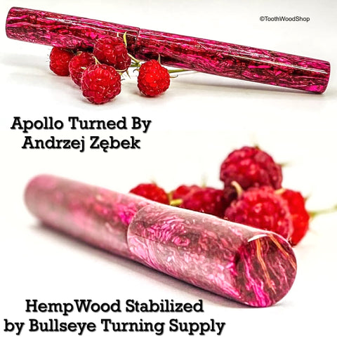 HempWood 6” Stabilized Pen Blanks | Single Color