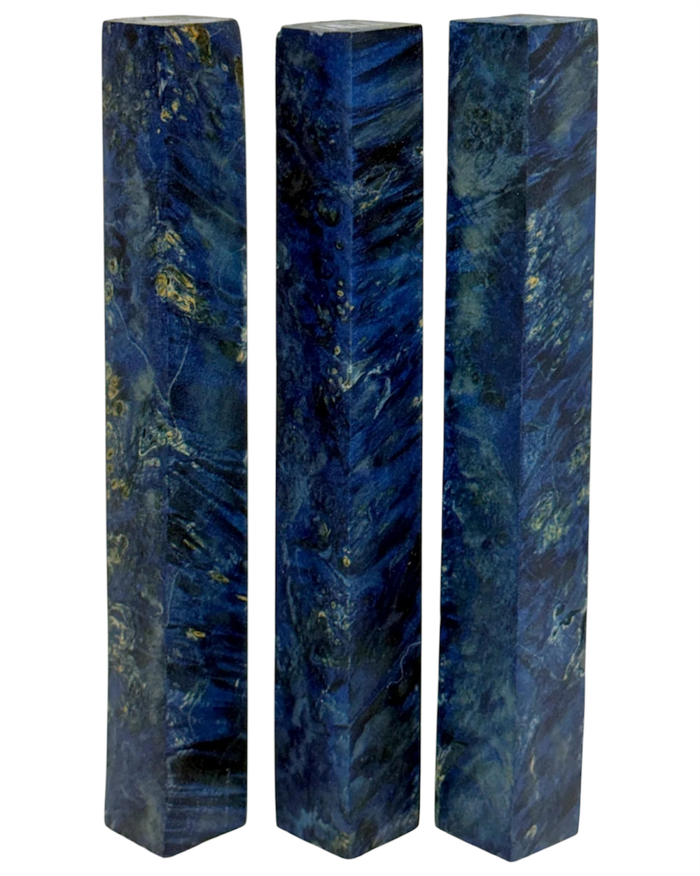 Box Elder Burl | Stabilized Pen Blanks | Skinny