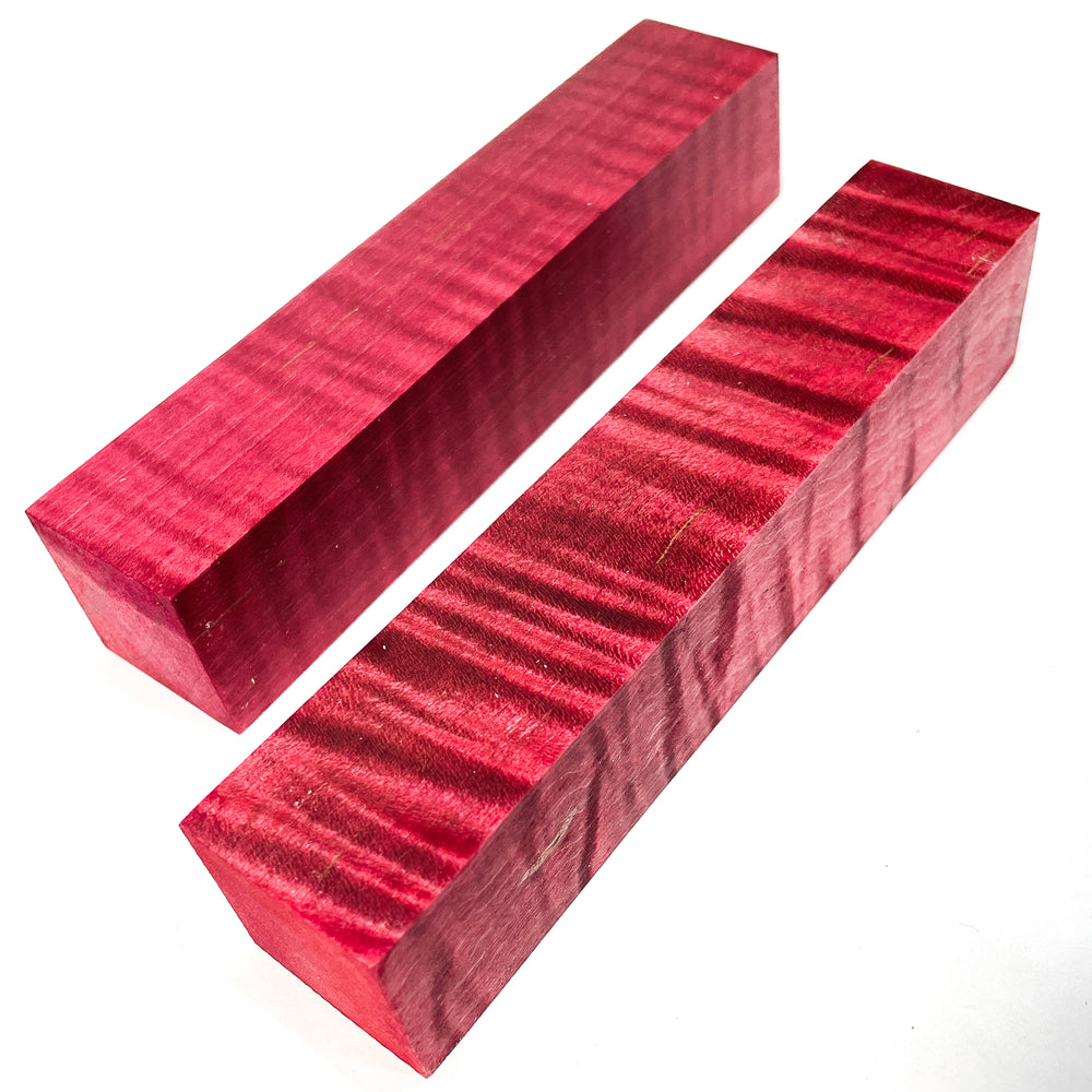 Curly Maple | Stabilized Call/Handle Blanks