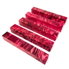 Curly Cottonwood | Stabilized Pen Blanks