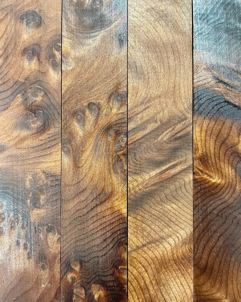OG Redwood Burl | Stabilized Pen Blanks