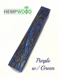 HempWood 6” Stabilized Pen Blanks | Double Dyed