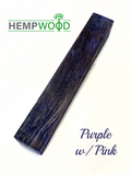 HempWood 6” Stabilized Pen Blanks | Double Dyed