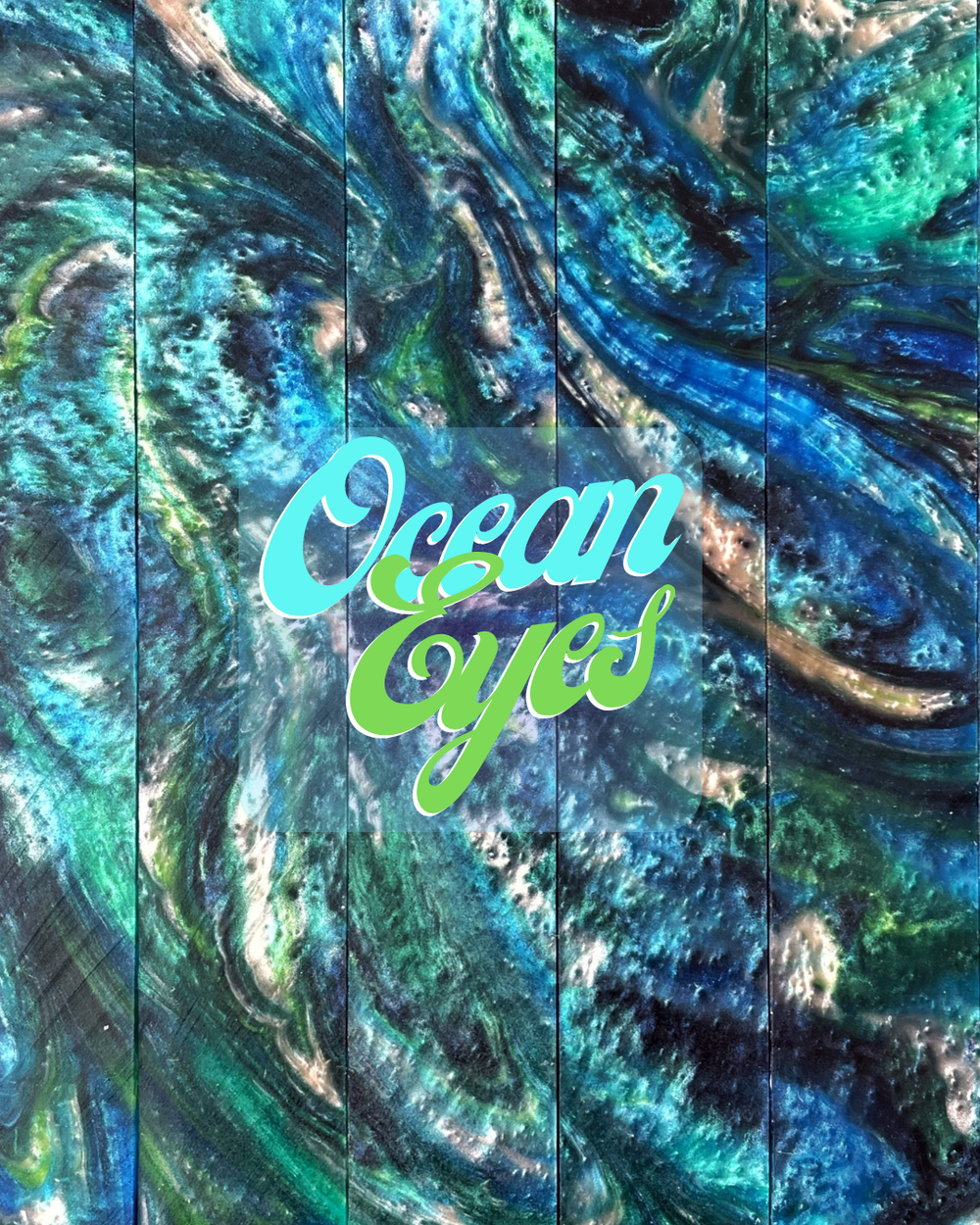"Ocean Eyes" Resin Pen Blank