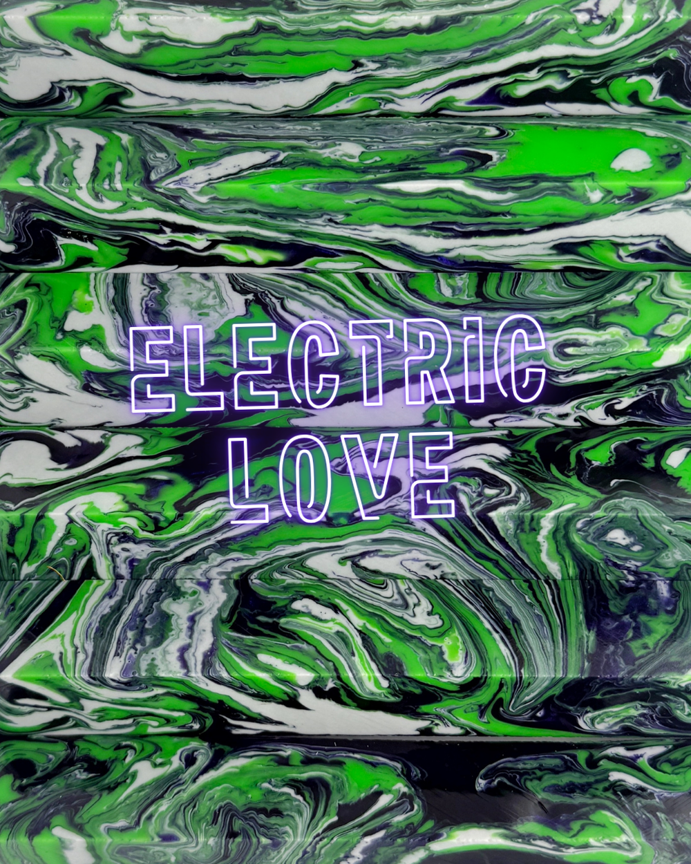 “Electric Love” Resin Pen Blanks