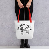 My Happy Place Tote bag