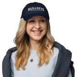Bullseye White Text Logo | Dad Hat