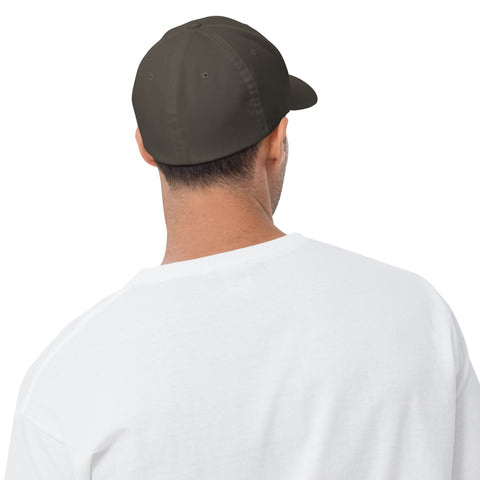 Flexfit Cap | Bullseye White Text Logo