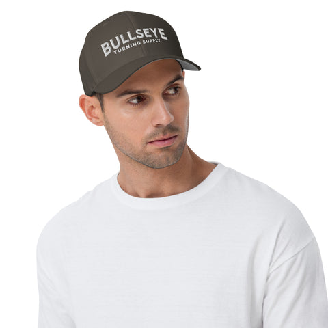 Flexfit Cap | Bullseye White Text Logo