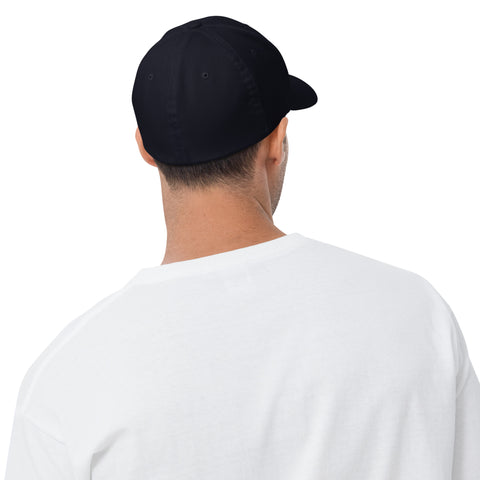 Flexfit Cap | Bullseye White Text Logo