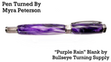 “Purple Rain” Resin Pen Blanks