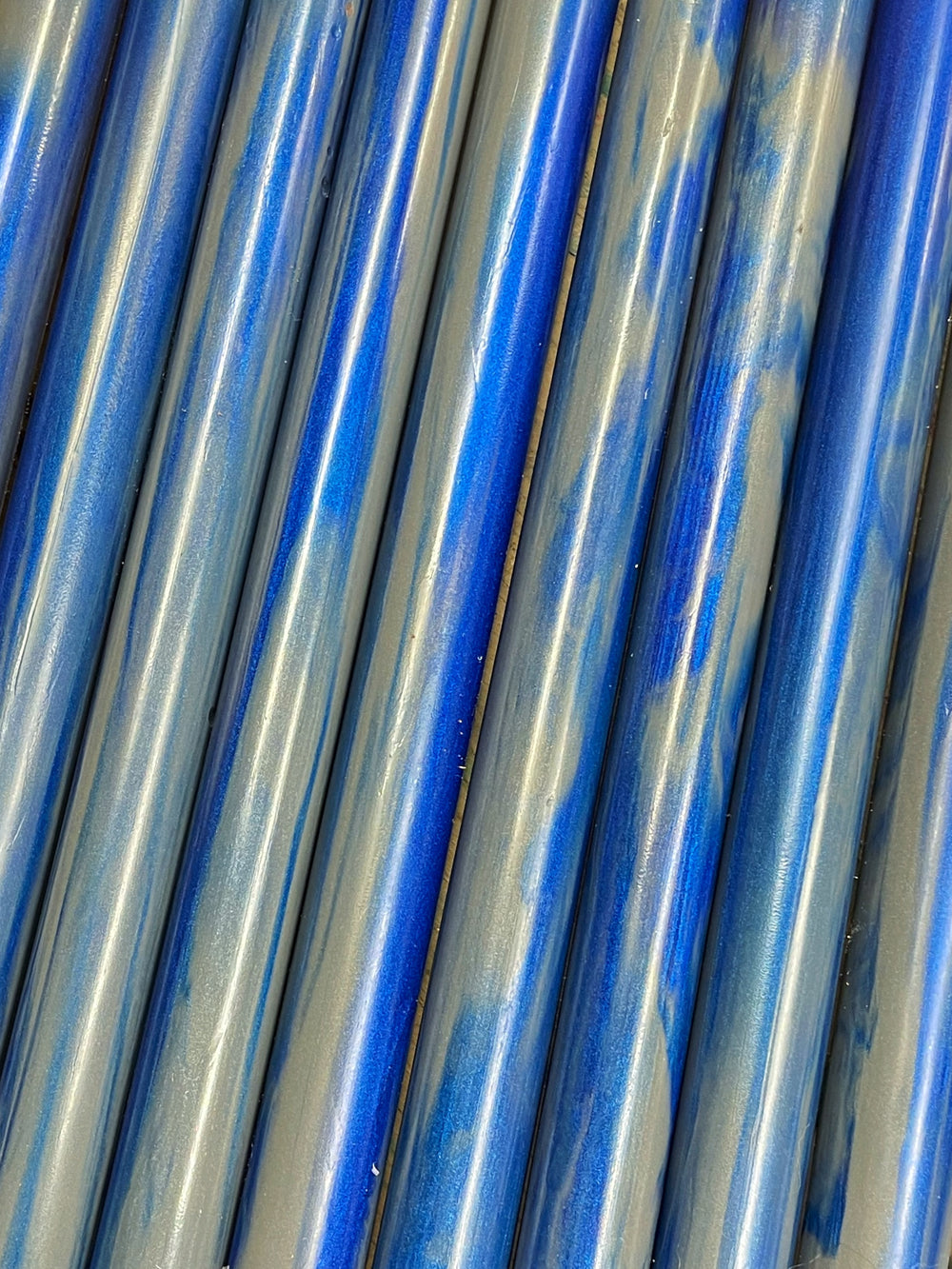 "Night Shift” Round Resin Pen Blanks