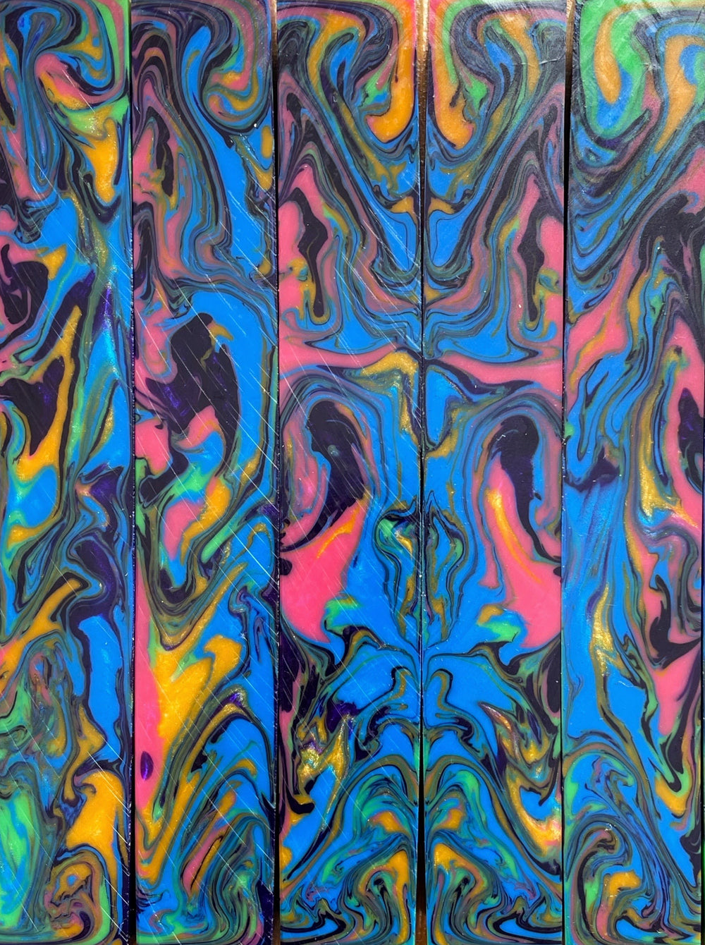 “Reflections" Resin Pen Blanks