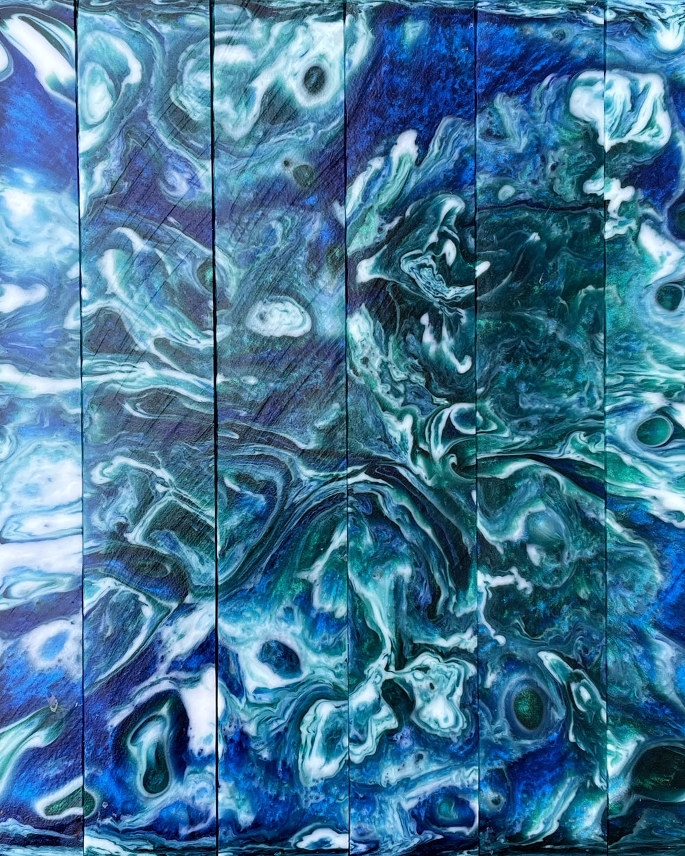 “Silver Springs” Resin Pen Blanks