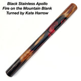 “Fire on the Mountain” Resin Pen Blanks