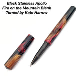 “Fire on the Mountain” Resin Pen Blanks
