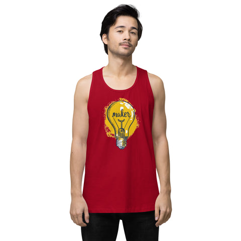 Maker Bulb Men’s Premium Tank