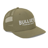 Kate's Favorite Trucker Cap | Bullseye White Text Logo