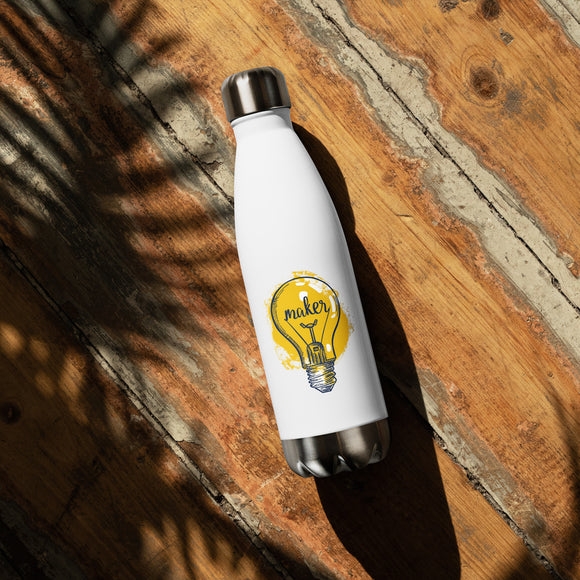 Maker Bulb Stainless steel water bottle