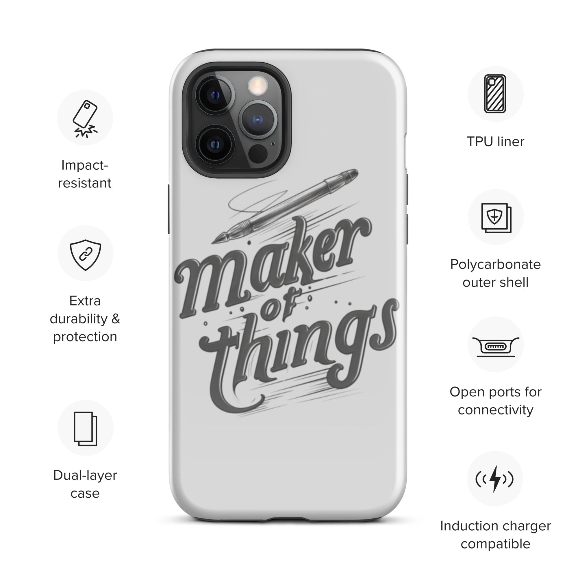 Maker Tough Case for iPhone® – Bullseye Turning Supply