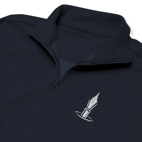 Nib Embroidered Unisex Fleece Pullover