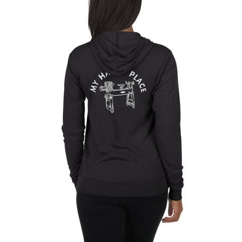 My Happy Place | Unisex Zip Hoodie