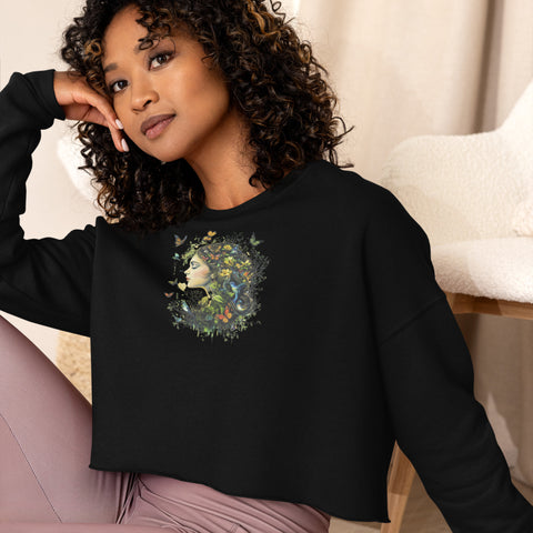 Mother Nature Crop Sweatshirt