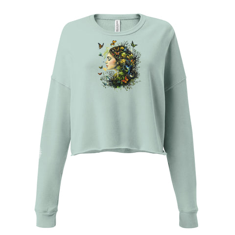 Mother Nature Crop Sweatshirt