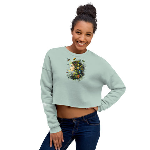 Mother Nature Crop Sweatshirt