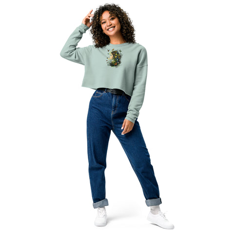 Mother Nature Crop Sweatshirt