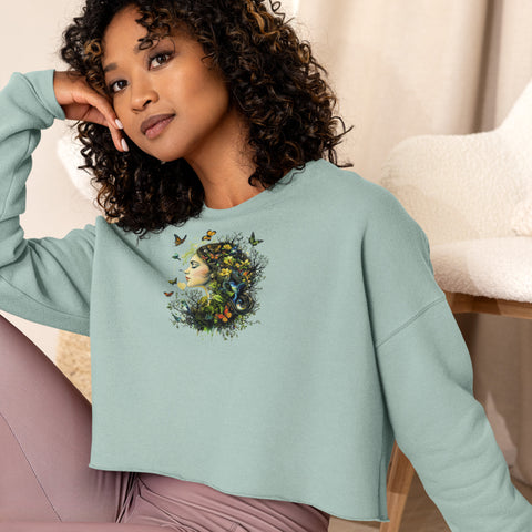 Mother Nature Crop Sweatshirt