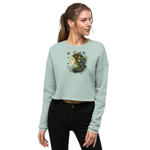 Mother Nature Crop Sweatshirt