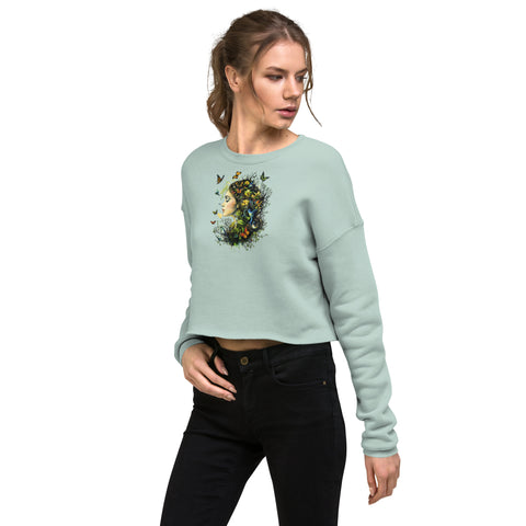 Mother Nature Crop Sweatshirt