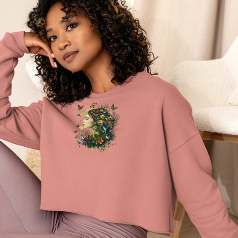 Mother Nature Crop Sweatshirt