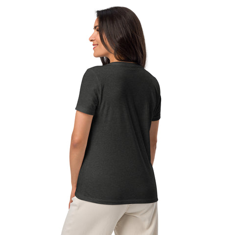 Tree Spirit Women’s relaxed v-neck t-shirt